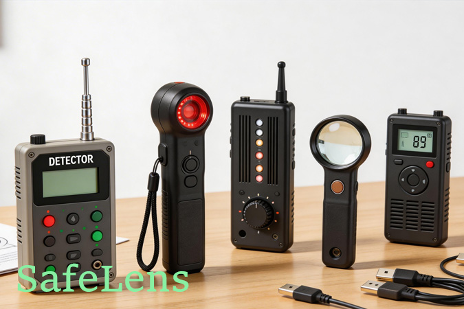 Hidden camera detector comparison